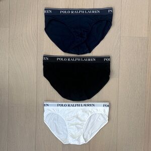Polo Ralph Lauren Men's Briefs - Navy, Black, White